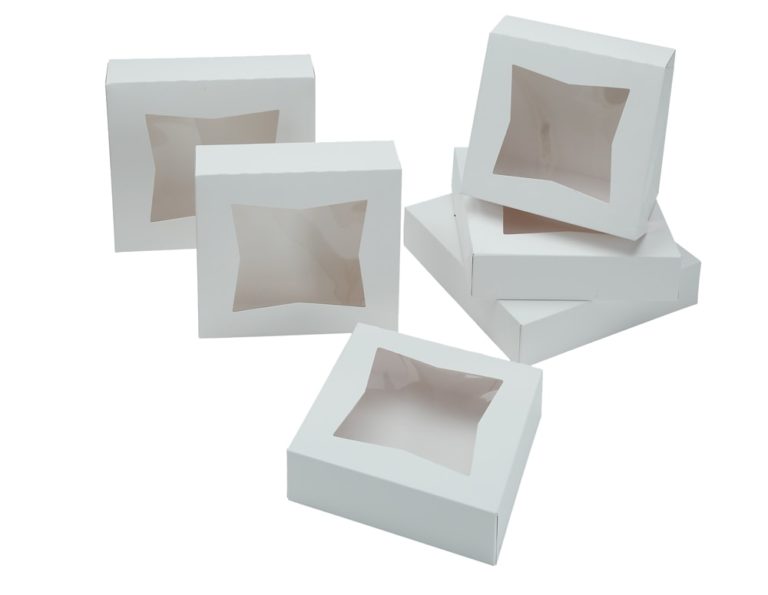 Plain White / White With Window Pie Boxes - W Packaging