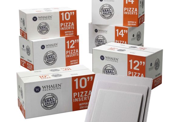 Pizza Inserts And Pizza Squares (White/Kraft)
