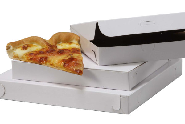 Plain White/Kraft Chipboard/Clay Coated Pizza Boxes