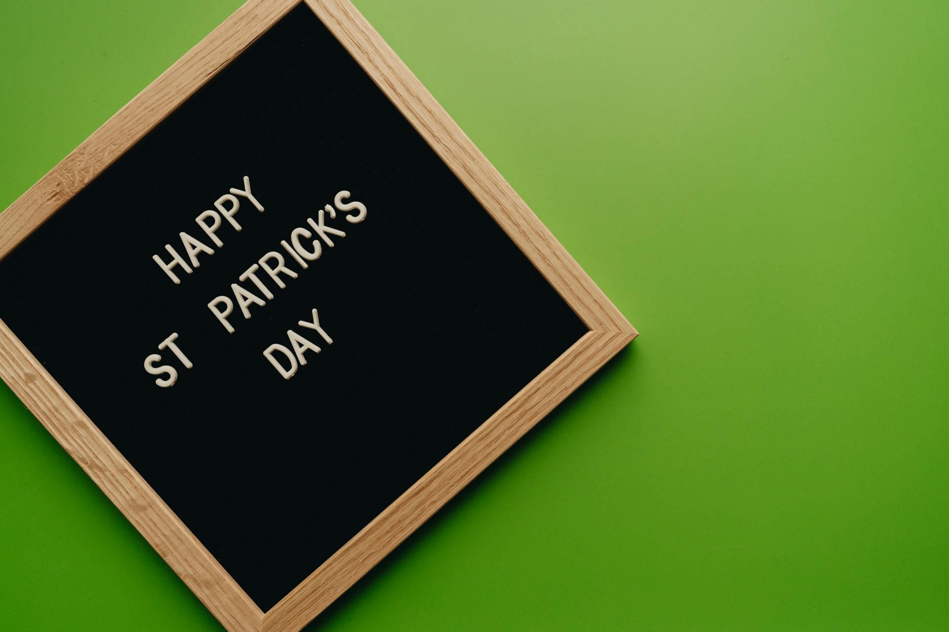 St Patrick’s Day packaging
